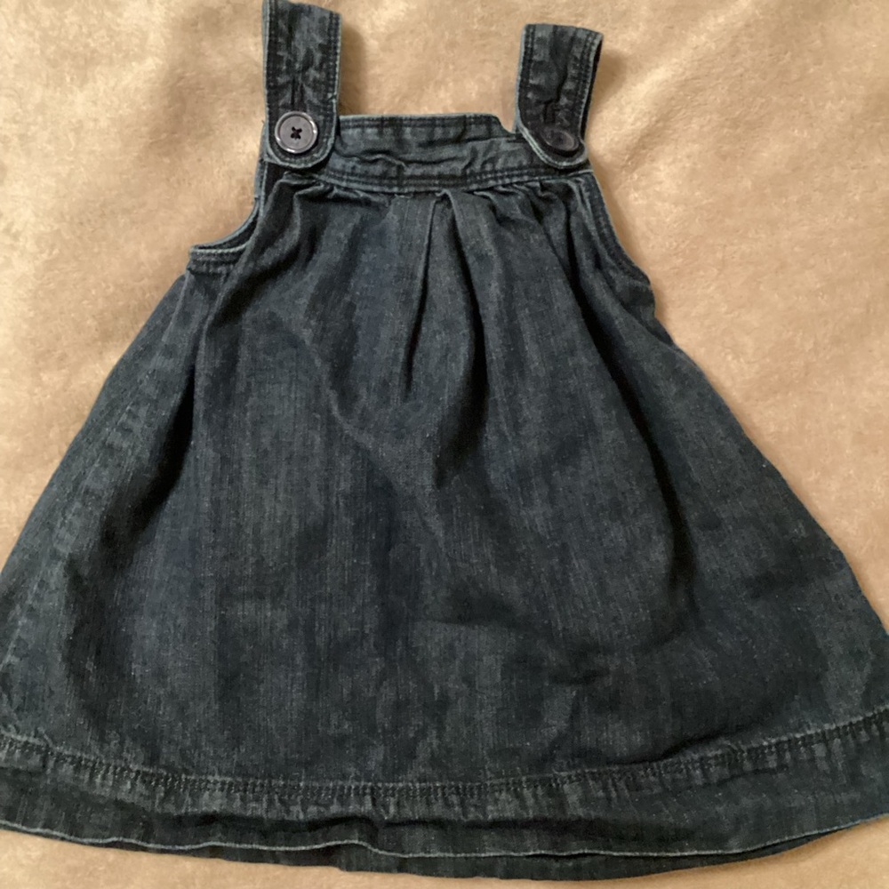 Baby Gap toddler dress, navy denim, 2T